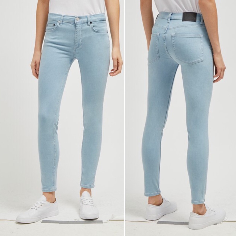 French Connection REBOUND HIGH WAIST ANKLE GRAZER JEANS NWOT